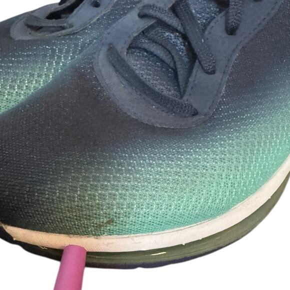 SKECHERS Skech-Air Memory Foam Blue Trainer Sneakers SZ 9 - Picture 10 of 10